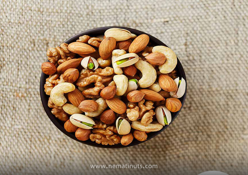 خواص آجیل مخلوط