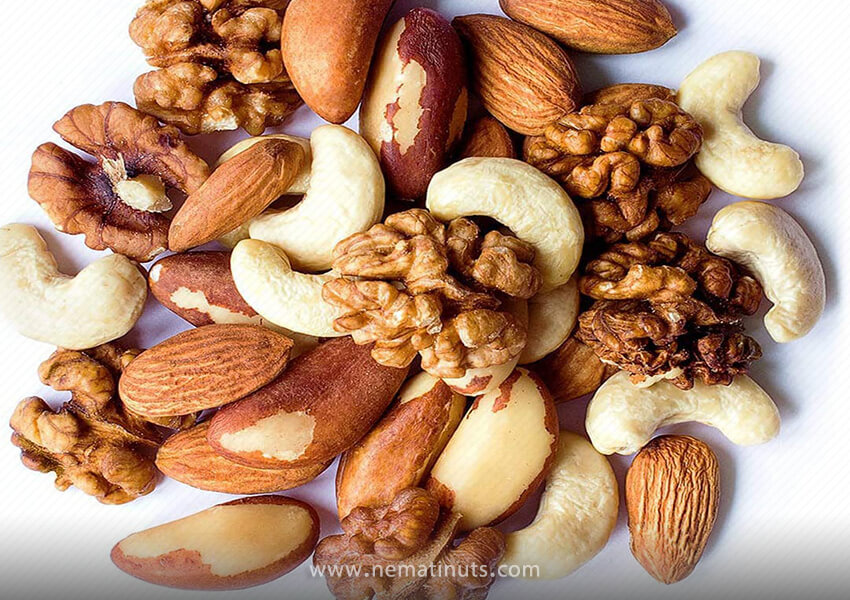 خواص آجیل مخلوط برای سلامتی