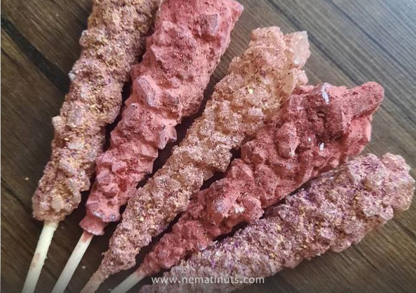 طرز تهیه نبات شاخه ای