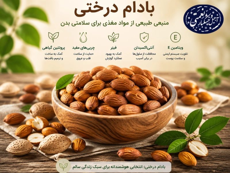 خرید بادام درختی درجه 1