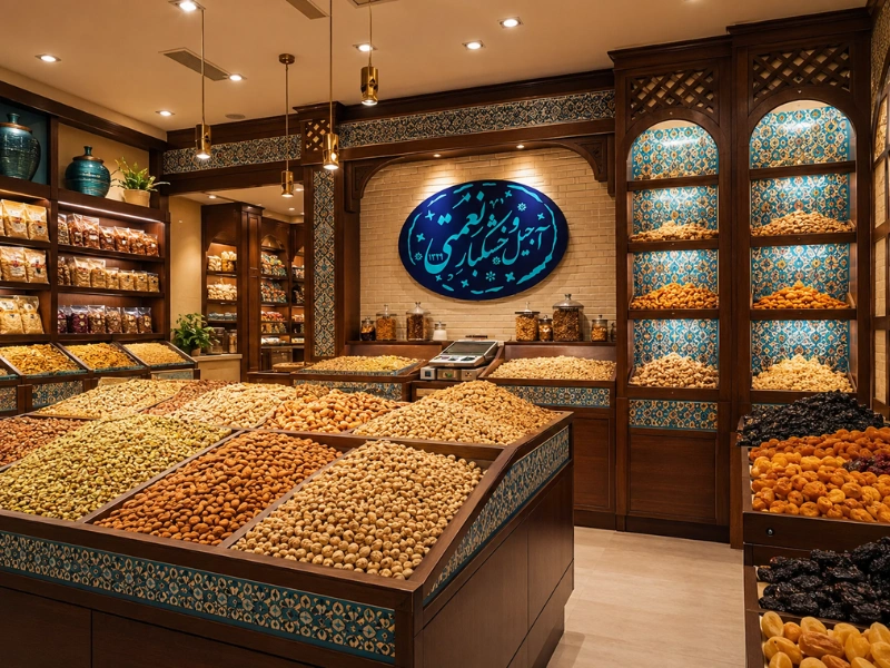 خرید آجیل ممتاز از تولیدی نعمتی