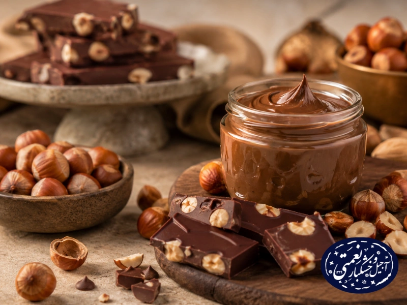 تهیه شکلات از فندق باکیفیت 