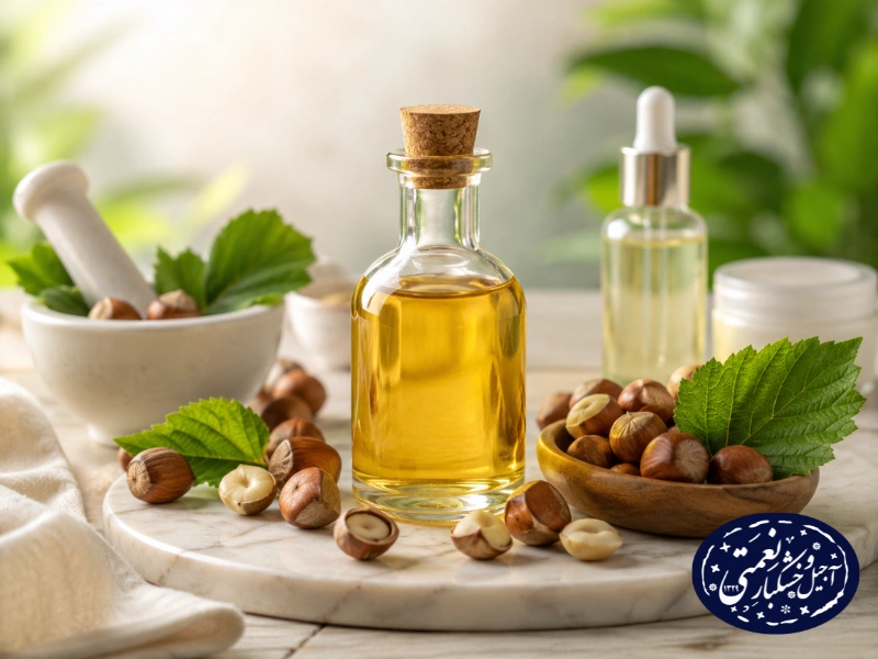 تهیه روغن از فندق تازه