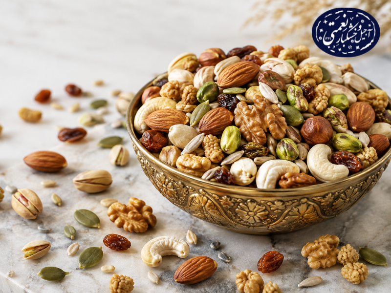 خرید آجیل مخلوط درجه یک